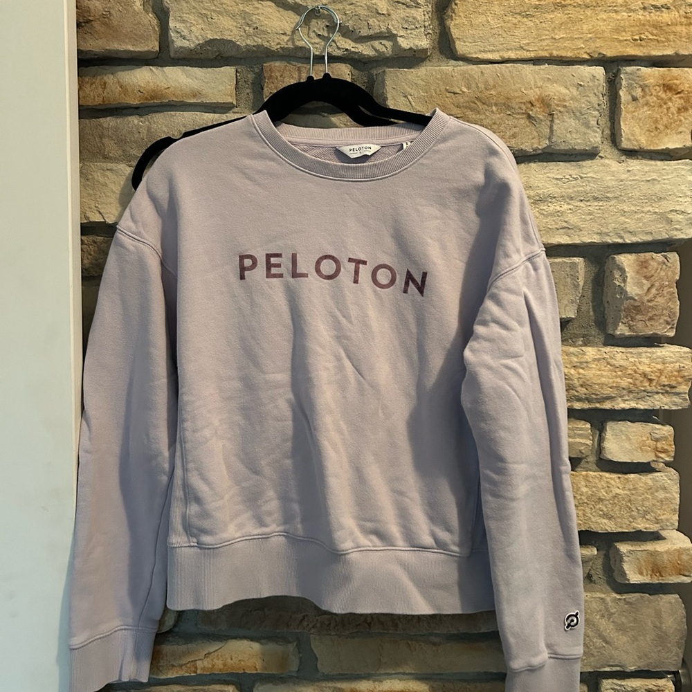 Peloton Lavender Sweatshirt